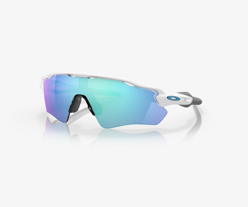 RADAR EV PATH - POLISHED WHITE - PRIZM SAPPHIRE