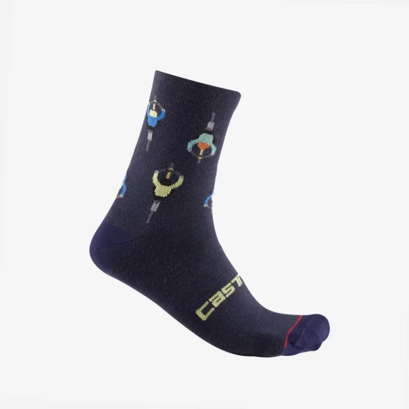 CALZA CASTELLI APERITIVO 15 SOCK blu