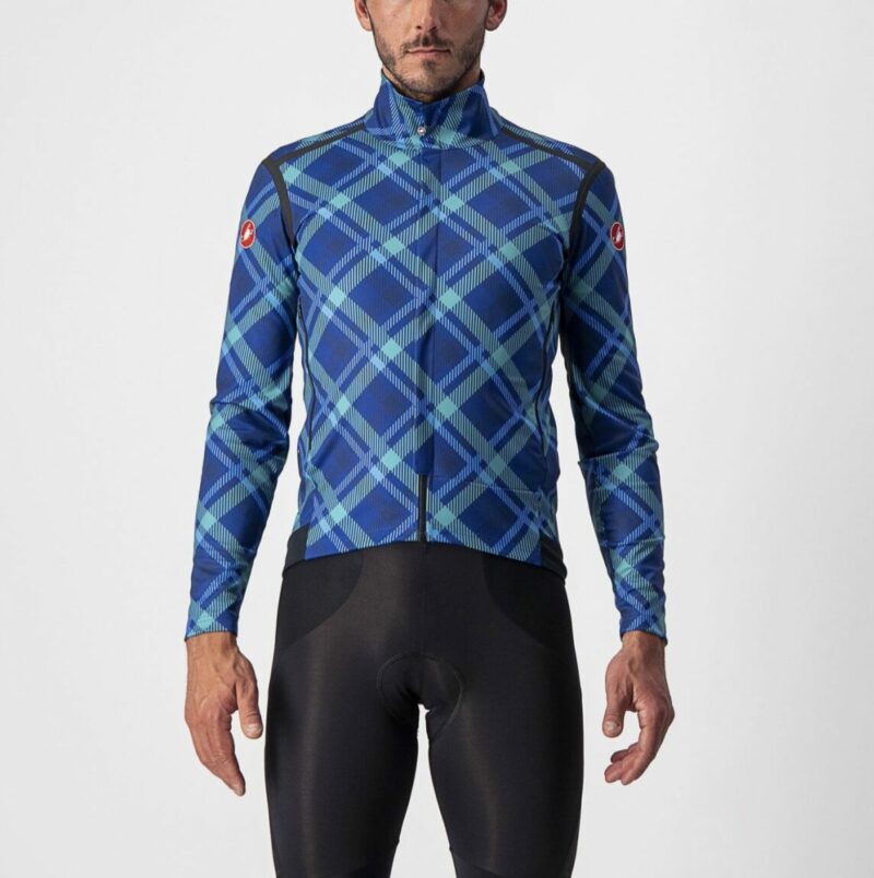 GIACCA CASTELLI PERFETTO RoS LONG SL - BLU/VERD/NE