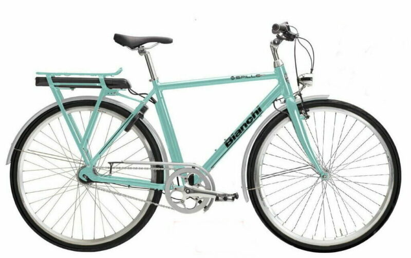 BIANCHI E-SPILLO CLASSIC  COLOR CELESTE - TAGLIA UNICA