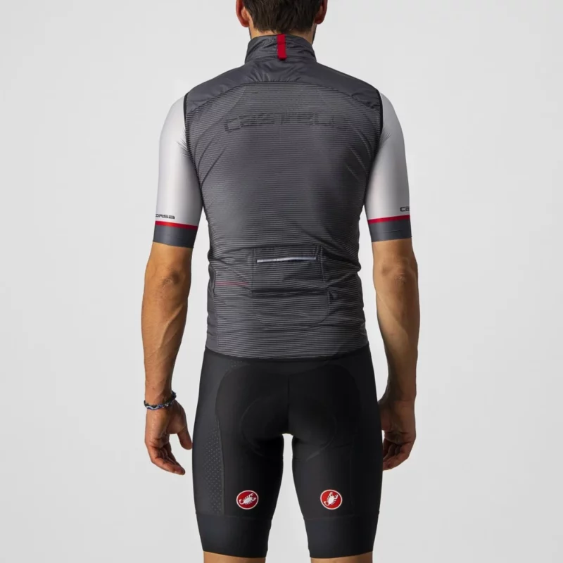 ANTIVENTO CASTELLI ARIA VEST DARK GRAY - immagine 3