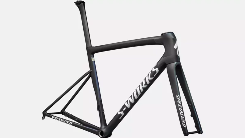 TELAIO SPECIALIZED S-WORKS TARMAC SL8 - colore : GLOSS METALLIC WHITE SILVER - immagine 4