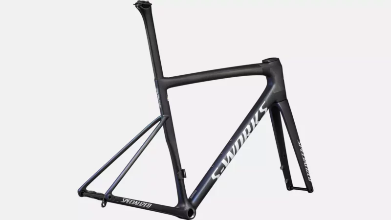TELAIO SPECIALIZED S-WORKS TARMAC SL8 - colore : GLOSS METALLIC WHITE SILVER - immagine 3