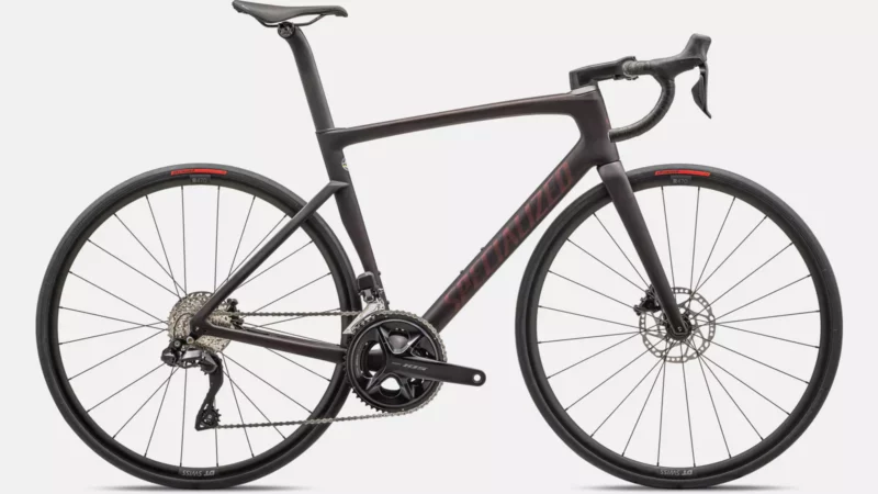 SPECIALIZED TARMAC SL7 COMP Colore : SATIN RED TINT OVER CARBON/RED SKY  IN PRONTA CONSEGNA