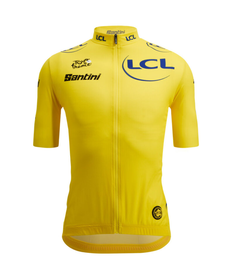 MAGLIA SANTINI TOUR DE FRANCE 2024 LEADER CLASSIFICA GENERALE