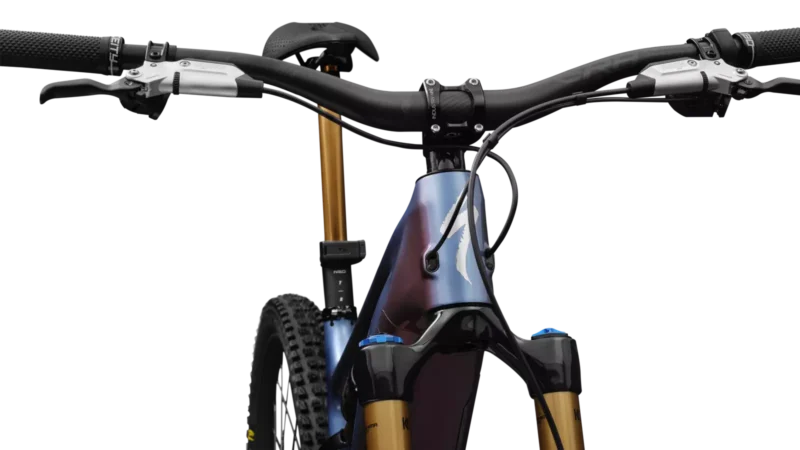 SPECIALIZED E-MTB TURBO LEVO 4 S-WORKS - Colore Glacial Blue Metallic - immagine 7