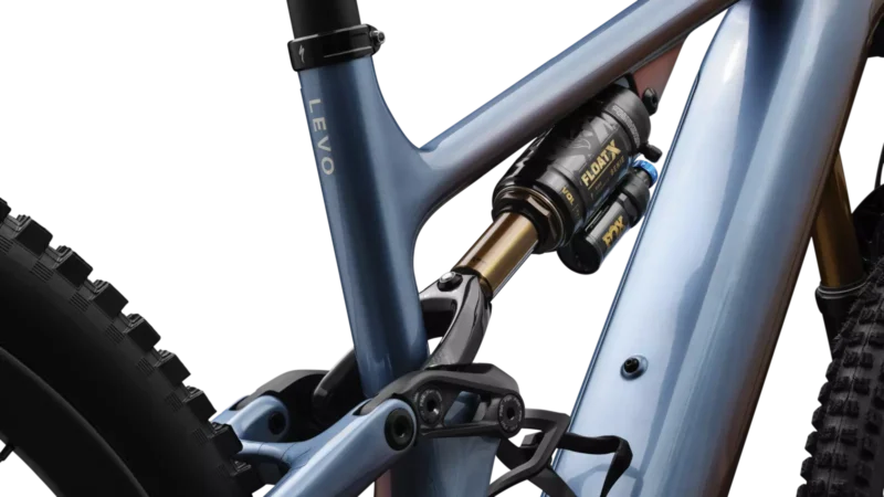 SPECIALIZED E-MTB TURBO LEVO 4 S-WORKS - Colore Glacial Blue Metallic - immagine 5