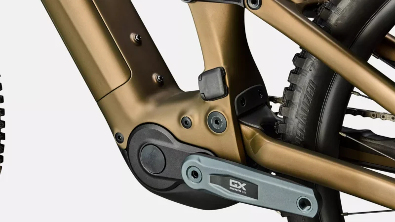 SPECIALIZED E-MTB TURBO LEVO 4 EXPERT - COLORE : Satin Burnt Gold Metallic - immagine 8